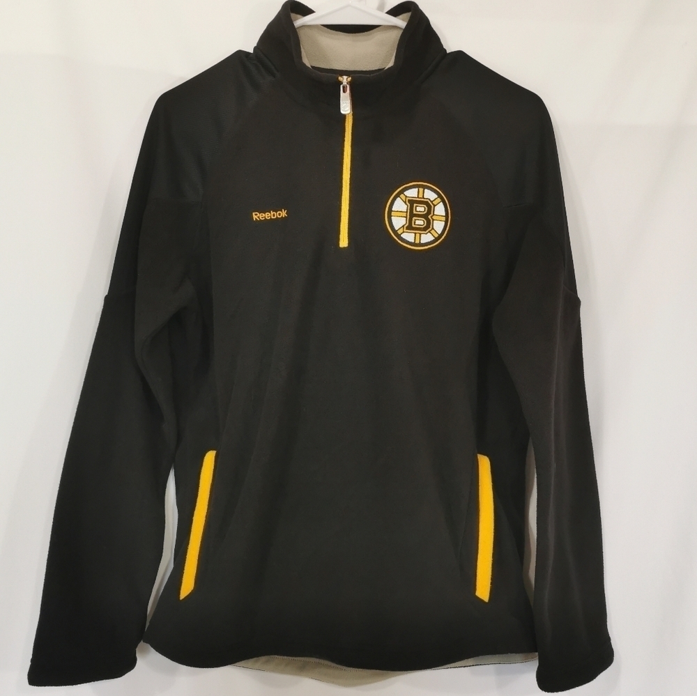 3/$20 Youth Reebok Boston Bruins Face Off 1/4 Zip Sweatshirt  Open to Offers